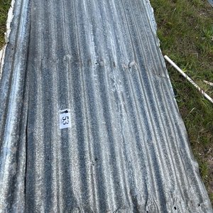 Lote de 5 Chapas Metálicas Onduladas - imagen 2