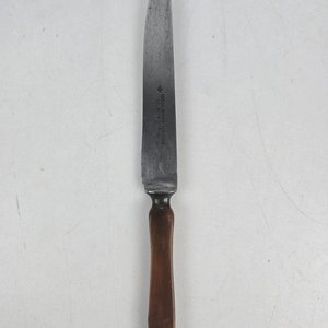 Cuchillo de mesa Herder Solingen-Germany con mango de madera - imagen 2