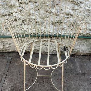 Sillón de Hierro Estilo Clásico para Jardín - imagen 3