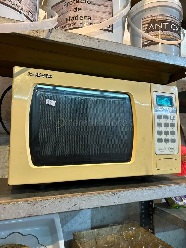 Microondas Panavox Amarillo