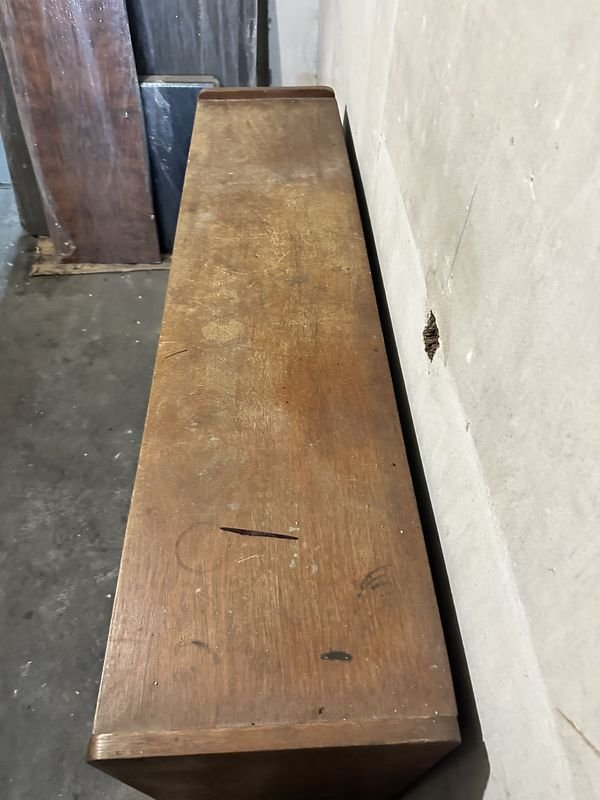 Aparador de biblioteca de madera - imagen 4