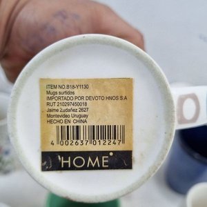 Set de 15 Jarras Cerámica 'Home' Diseños Surtidos - imagen 4