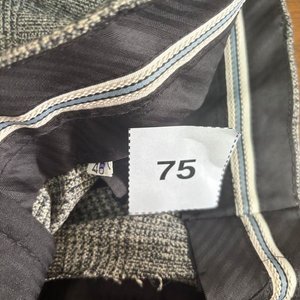 Pantalón de Vestir Gris a Cuadros Talle 46 - imagen 3