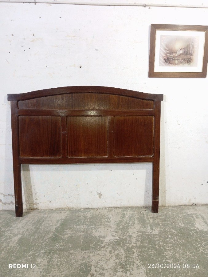 Respaldo de Sommier Macizo Lustre Oscuro