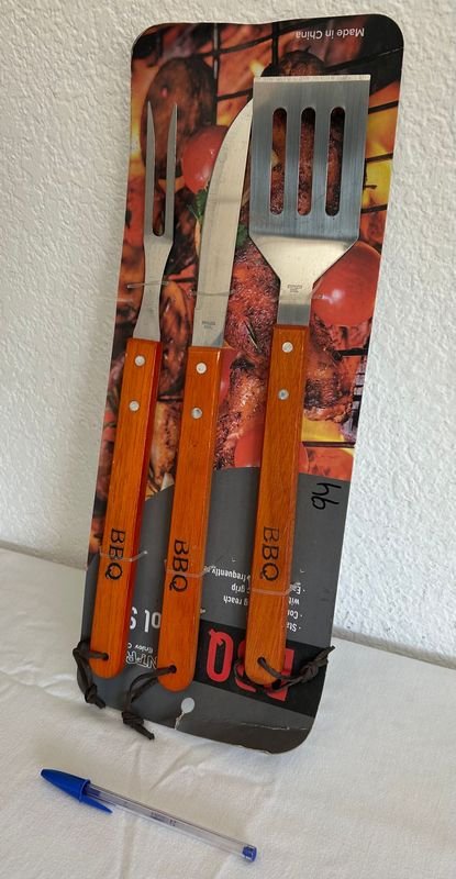 Set de herramientas para parrilla - imagen 3