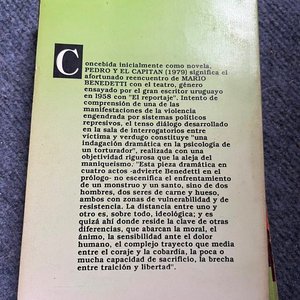 Obras Fundamentales de Mario Benedetti: Pedro y el Capitán (Tomo 11) - imagen 2