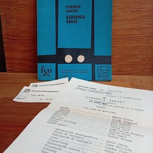 Lote siguiente: Programa y Entradas Obra "Barranca Abajo" de Florencio Sánchez - Teatro El Galpón 1973