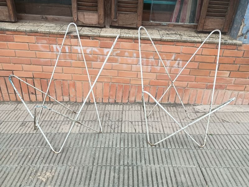 Lote anterior: Sillones antiguos de patio para decoración