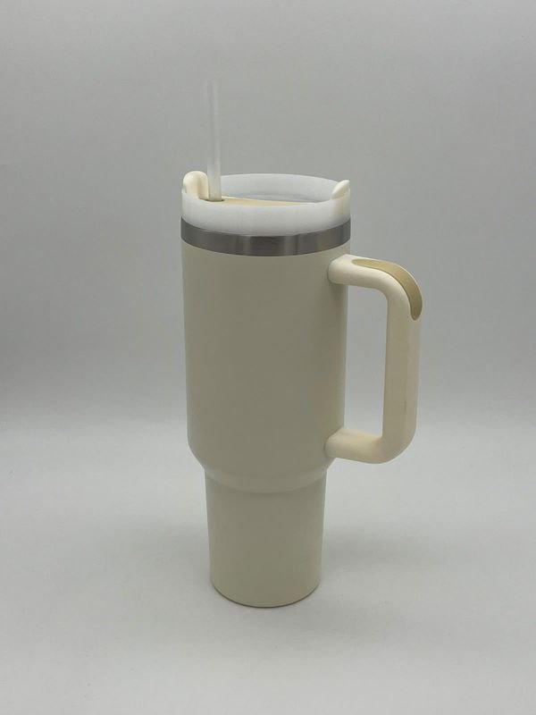 Vaso Térmico de Acero Inoxidable con Tapa y Sorbete, 1.2 Litros - imagen 1