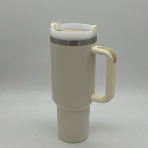 Vaso Térmico de Acero Inoxidable con Tapa y Sorbete, 1.2 Litros - imagen 1