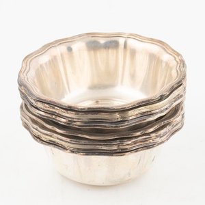 12 Cuencos de Plata 800 - 1060gr - 12cm Diámetro - imagen 3