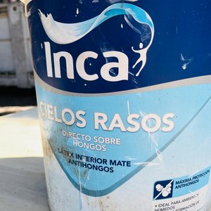 Pintura Inca Látex Mate Cielo Rasos 20 L - imagen 2