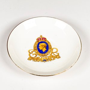 Taza y Platillo de Loza Inglesa Coronación Eduardo VIII 1937 - imagen 4