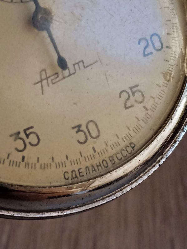 Cronómetro Soviético Periodo 1960 Agat - imagen 2