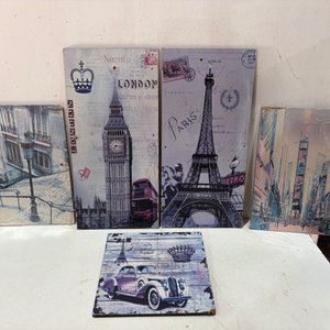 Lote anterior: Set de 5 Cuadros Decorativos Estilo Vintage