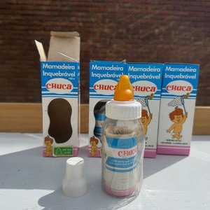 Lote de 32 Mamaderas Vintage "Chuca" Coleccionables - imagen 2