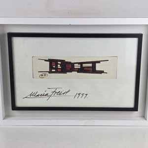 Obra de Arte Original de María Freire Firmada y Fechada 1999 - imagen 3