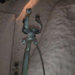 Par de Candelabros de Pie Altos de Hierro Forjado - imagen 2
