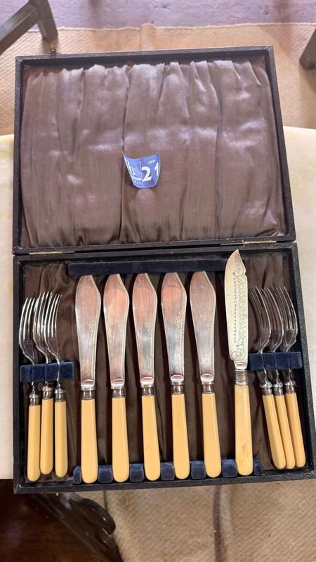 Juego de Cubiertos Vintage para Pescado - imagen 1