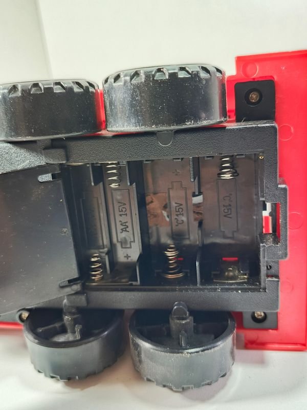 Camión de bomberos de juguete funcionando, década del 90 - imagen 5