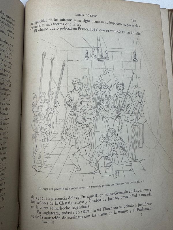 Libro de historia y supersticiones en tres tomos por Fernando Nicolay - imagen 6