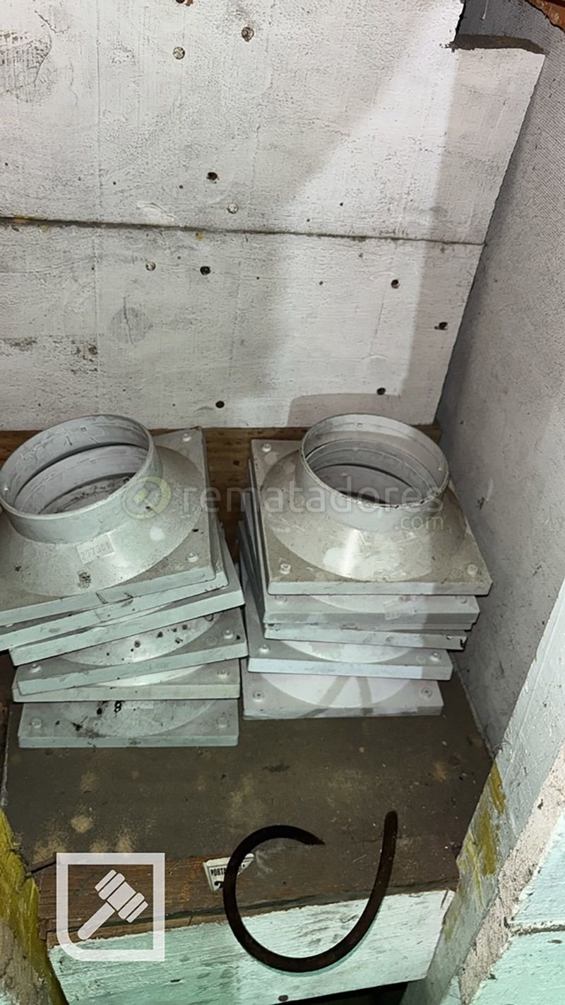 Lote de 10 piezas de ventilación de metal y plástico
