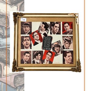 Cuadro de Carlos Gardel "Radio Carve" - imagen 1