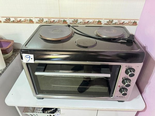 Horno eléctrico James con dos hornallas y asaderas - imagen 3