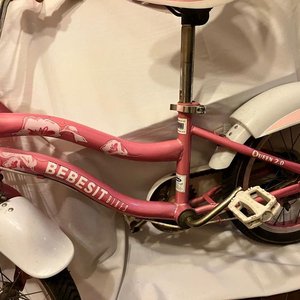 Bicicleta Infantil Bebesit Queen Rodado 16 Rosa - imagen 2