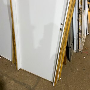 Puerta Blanca de MDF sin Cerradura 205 x 79 cm - imagen 4