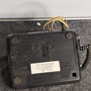 Teléfono Fijo Negro LR Telecom con Teclado Numérico - imagen 7