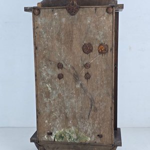 Reloj de Péndulo Alemán Junghans Antiguo con Caja de Roble - imagen 7