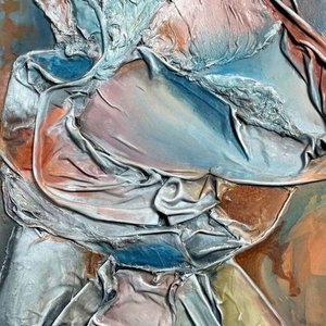Obra de Carmen García Zorrilla de San Martín: "Despedida", Técnica Mixta - imagen 3