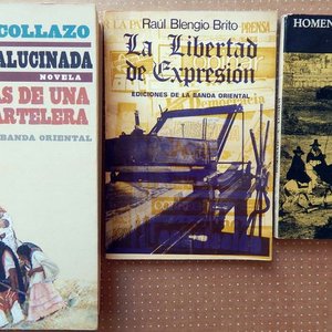 Lote siguiente: Tres Libros: "La Tierra Alucinada" de Marcia Collazo, "La Libertad de Expresión" y "Homenaje a Lussich"