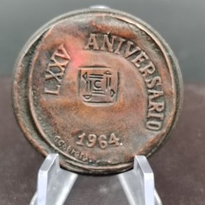Medalla Banco de Cobranzas 75 Aniversario 1964 por Cabrera - imagen 5