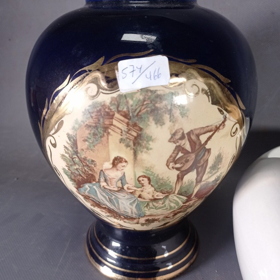 Orinales y potiches antiguos en porcelana - imagen 4