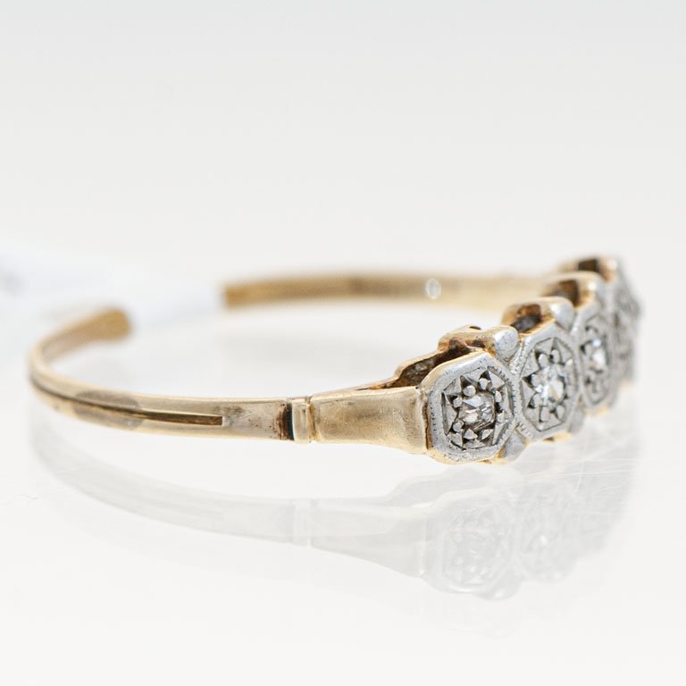Anillo de Oro con Brillantes - imagen 2