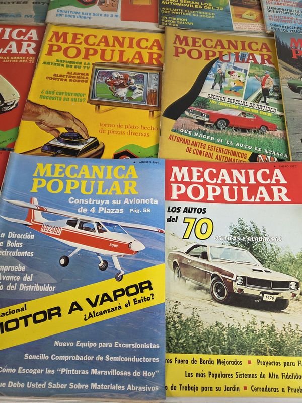 Gran lote de revistas Mecánica Popular década de los 60 y 70 - imagen 5