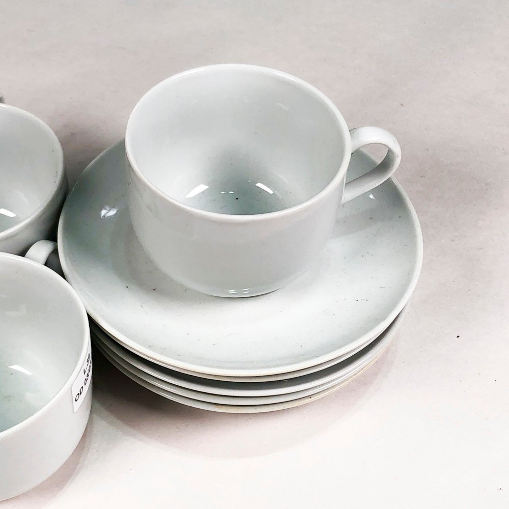Porcelana blanca para mesa - Diez piezas en excelente condición - imagen 3