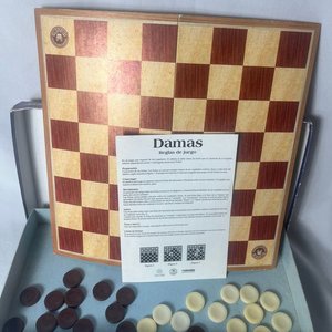 Juego de Damas Clásicas Didacta Completo - imagen 6