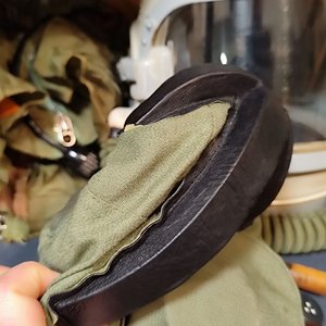 Casco Soviético Presurizado GSH-6 para Vuelos Estratosféricos con Contenedor Original - imagen 15