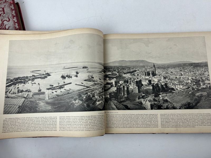 Colección de láminas ilustradas de España y sus territorios, 2 tomos de 'Panorama Nacional' - imagen 13