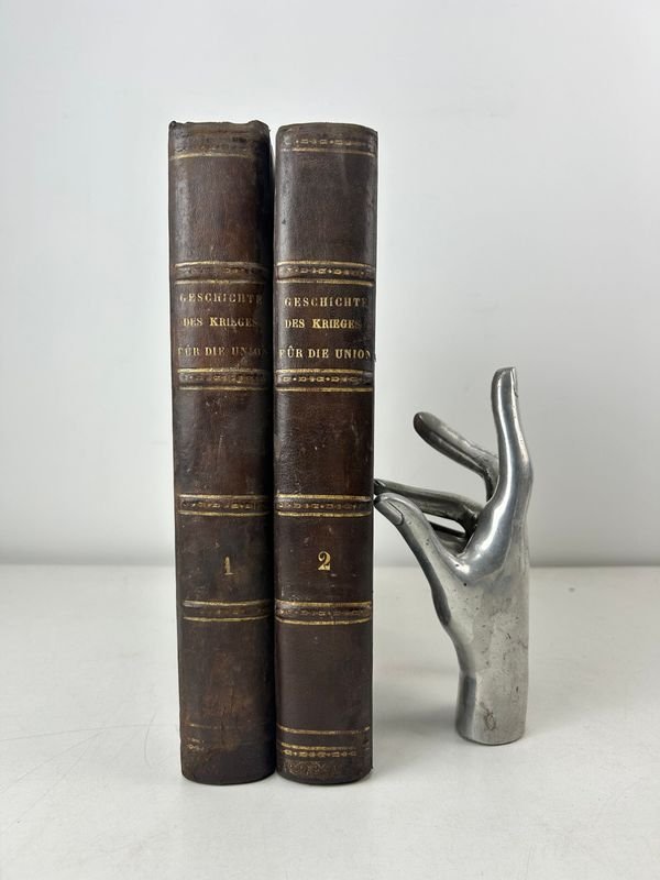 Lote siguiente: Dos libros históricos sobre la Guerra de Secesión estadounidense