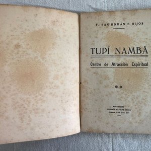 Libro Tupi Nambá "Centro de Atracción Espiritual" 1927 Firmado por el Autor - imagen 10