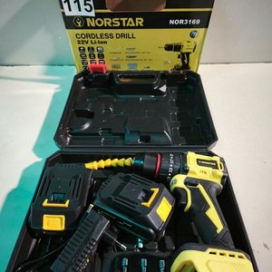 Taladro Inalámbrico Norstar 22V con 2 Baterías y Accesorios - imagen 5