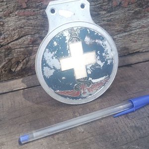 Insignia Antigua de Médico para Matrícula de Automóvil - Casa Tammaro Uruguay - imagen 3