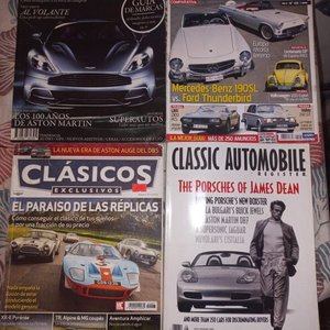 Lote anterior: Revistas de Automovilismo y Coches Clásicos: Aston Martin, Mercedes-Benz, Porsche