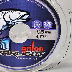 2 Carrete de Tanza Grilon Starlight Premium 0,26 mm - Pesca Deportiva - imagen 2