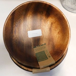 Plato Cavado De Madera para asado o ensaladas - imagen 1