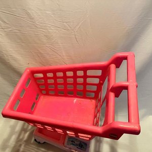 Carrito de Supermercado de Juguete Bebesit Rosa para Niños - imagen 1